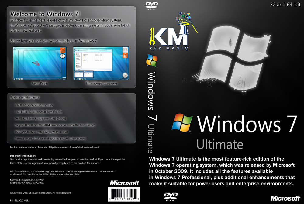 Windows 7 ultimate key feature