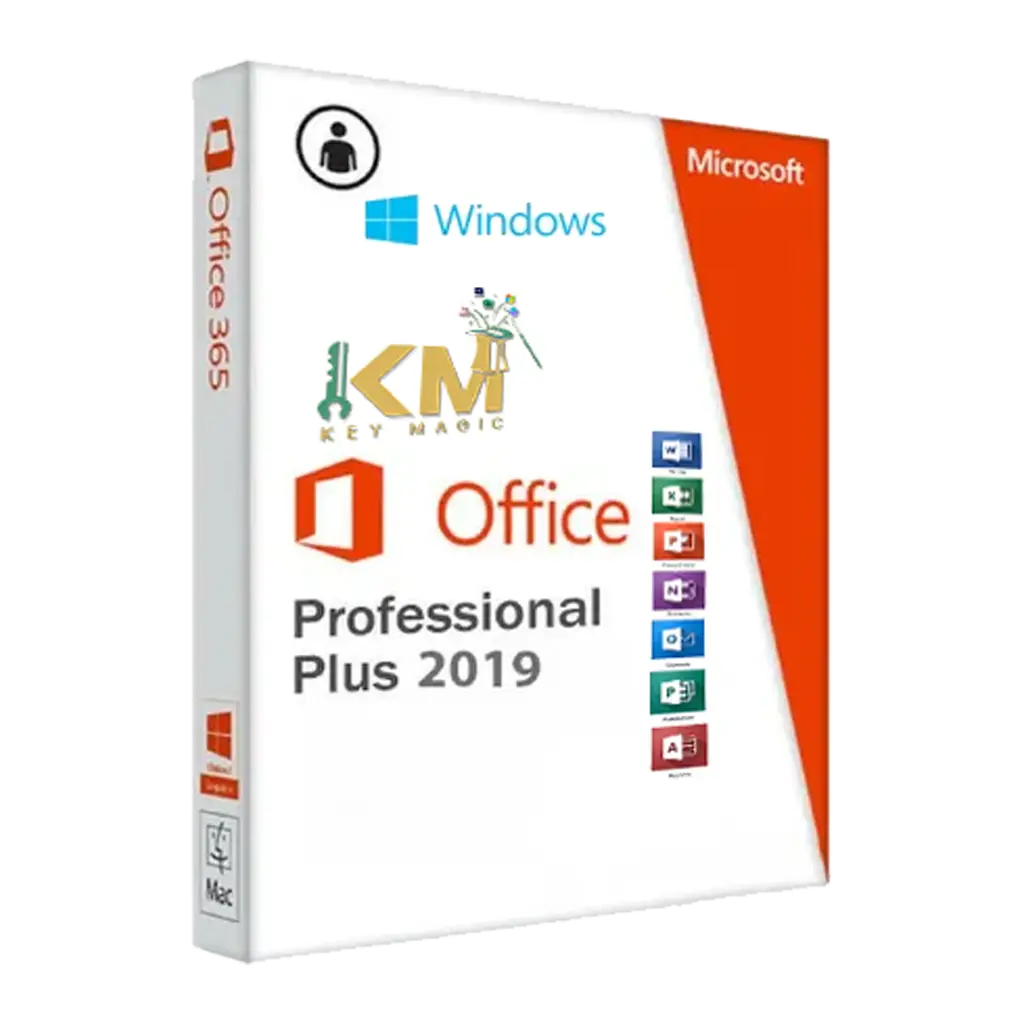 Microsoft Office 2019 Professional Plus 5 Users Key 5 PC Online Activation